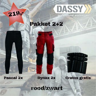 Pack promotion 2+2 Dassy DYNAX