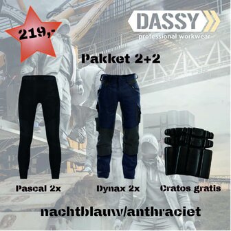 Pack promotion 2+2 Dassy DYNAX