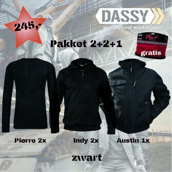 Pack promotion 2+2+1 dassy
