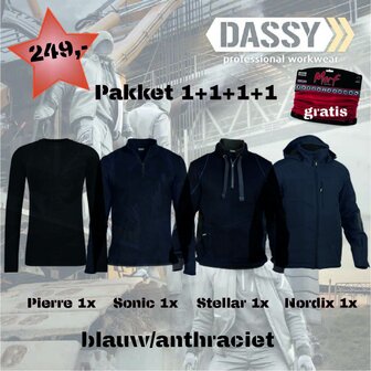 Pack Promotion 1+1+1+1 Dassy