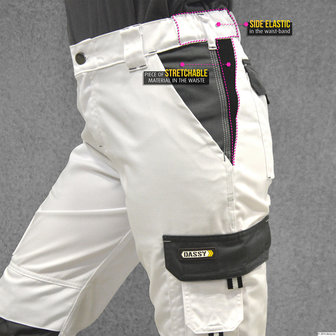 Pantalon multipoches bicolore avec poches genoux pour femmes DASSY&reg; Seattle Women