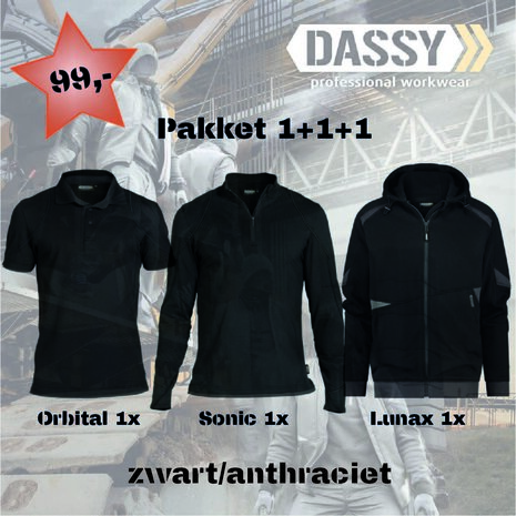 Pack promotion 1+1+1 Dassy
