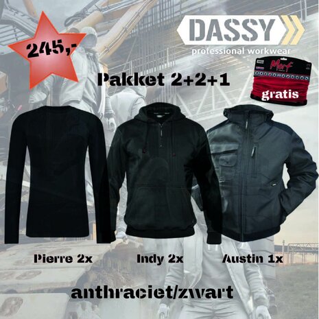 Pack promotion 2+2+1 dassy