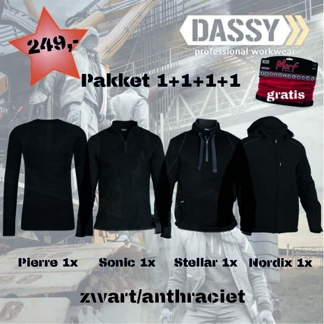 Pack Promotion 1+1+1+1 Dassy